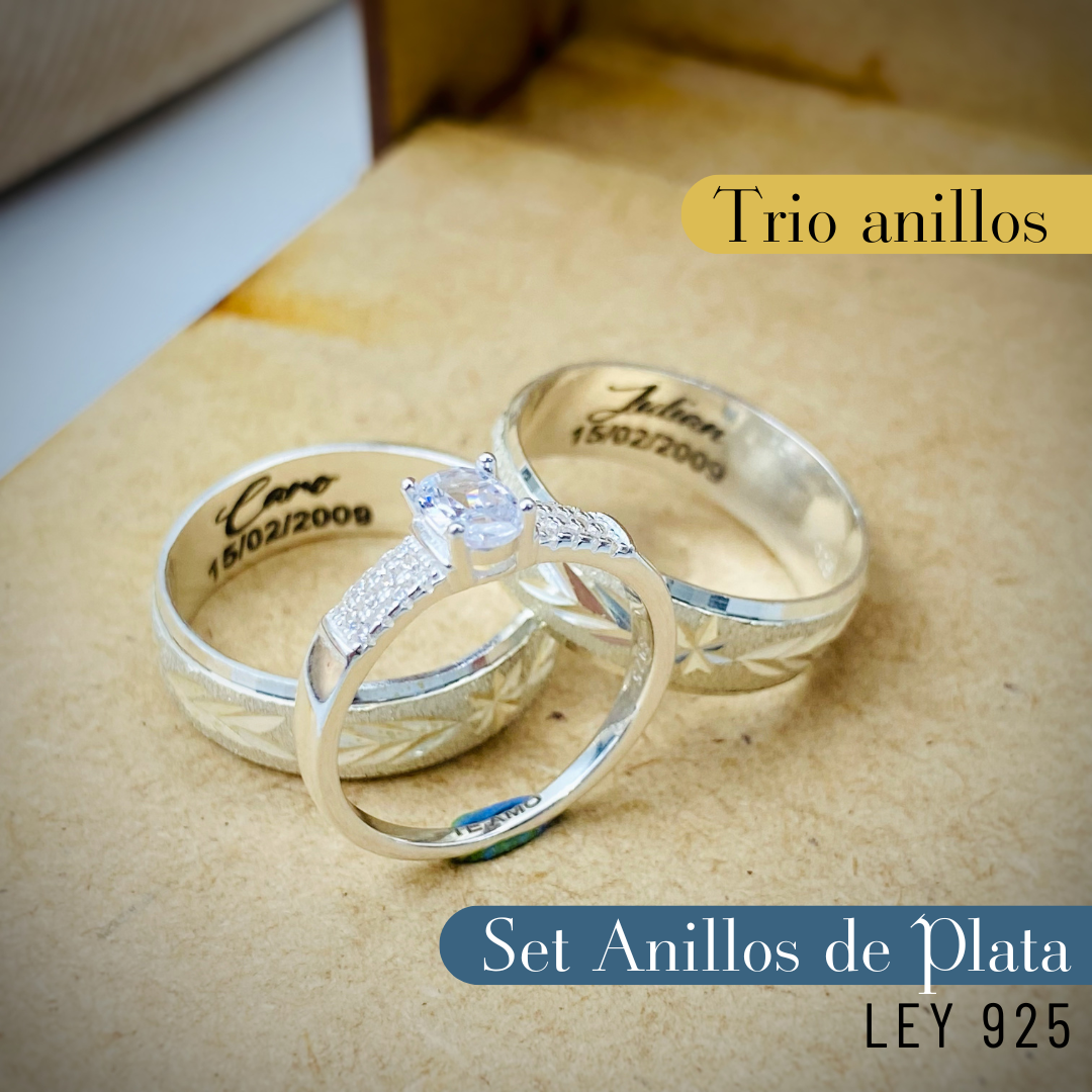 ANILLOS DE PLATA 925 ❄