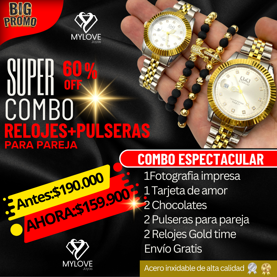 DUO RELOJES & PULSERAS