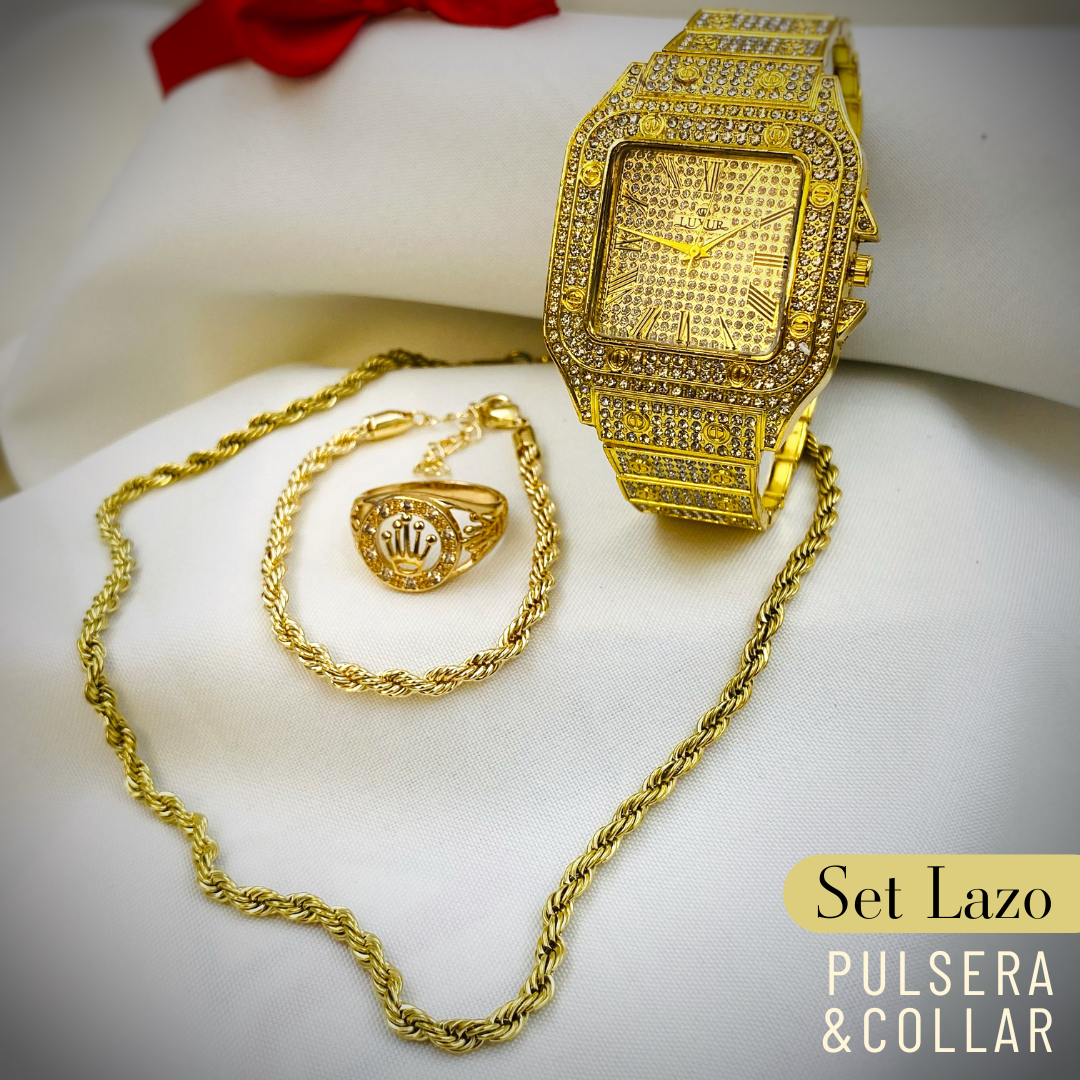 SET X 3 CADENA LAZO