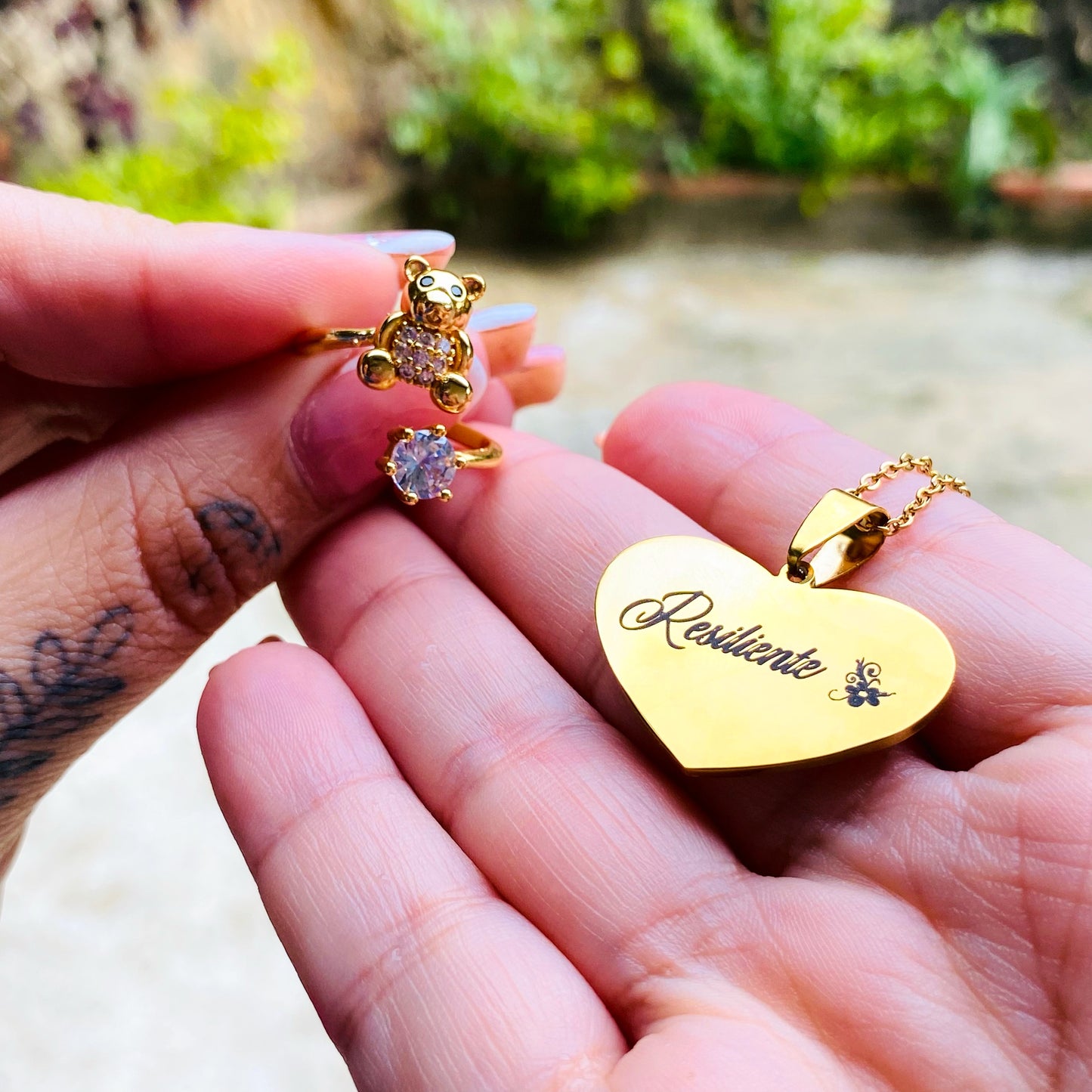 COLLAR MUJER( ANILLO GRATIS)