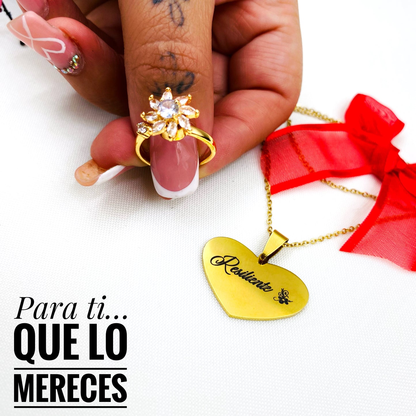 COLLAR MUJER( ANILLO GRATIS)