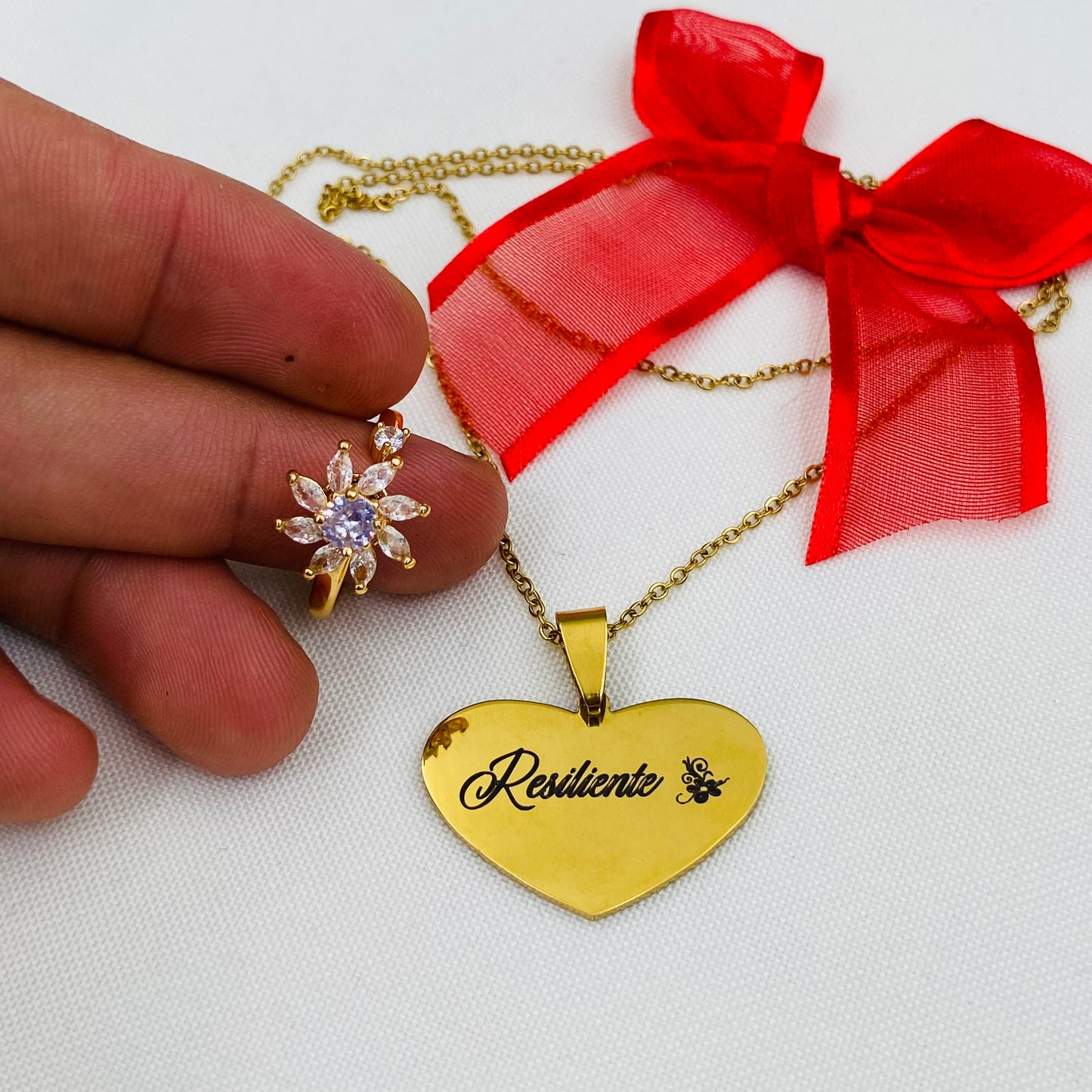 COLLAR MUJER( ANILLO GRATIS)